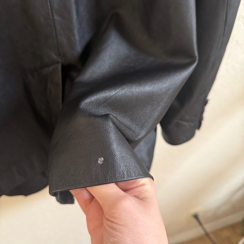Black Leather Jacket - Picture 6 of 6
